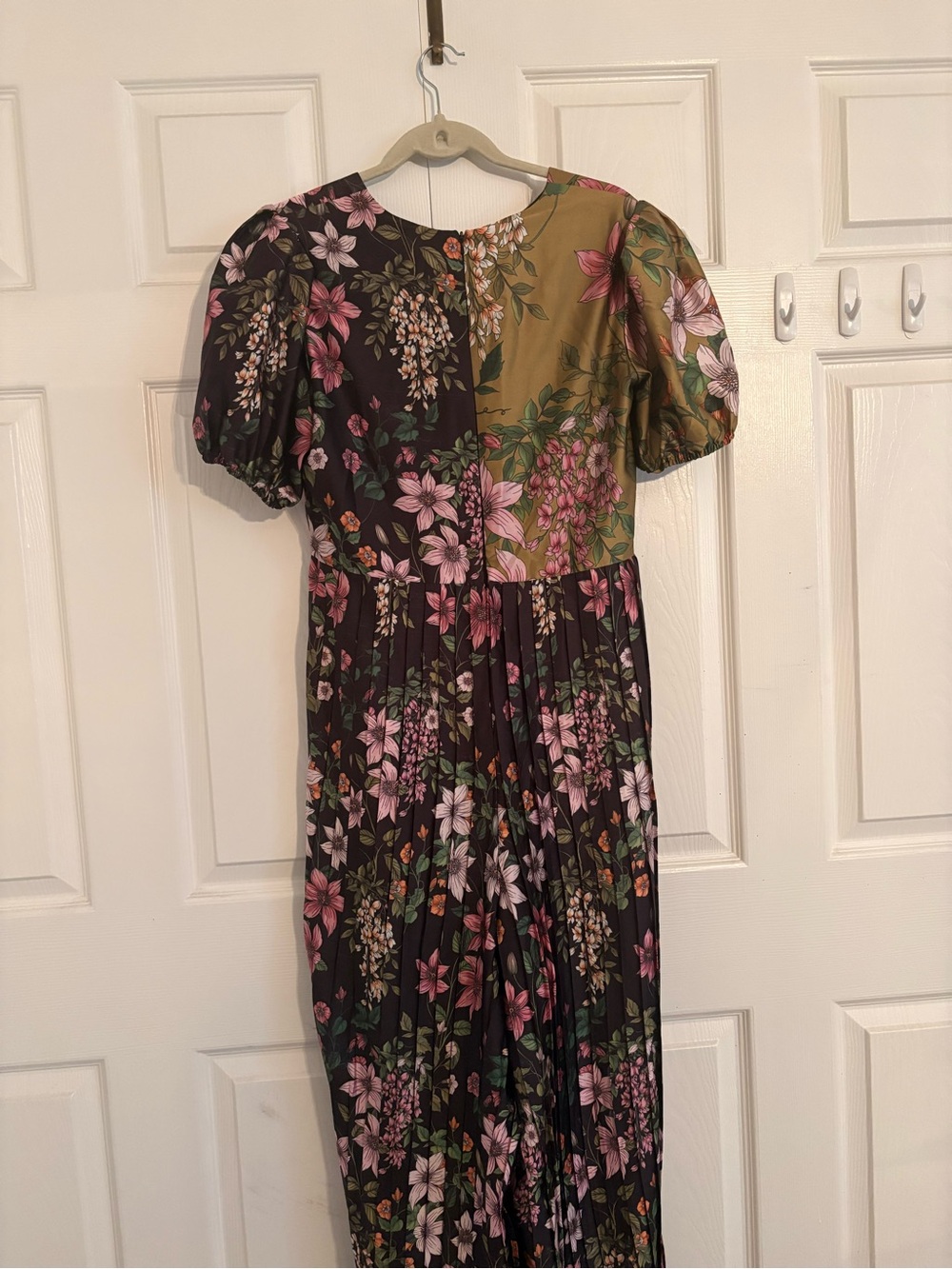 ML Monique Lhuillier Floral jumpsuit